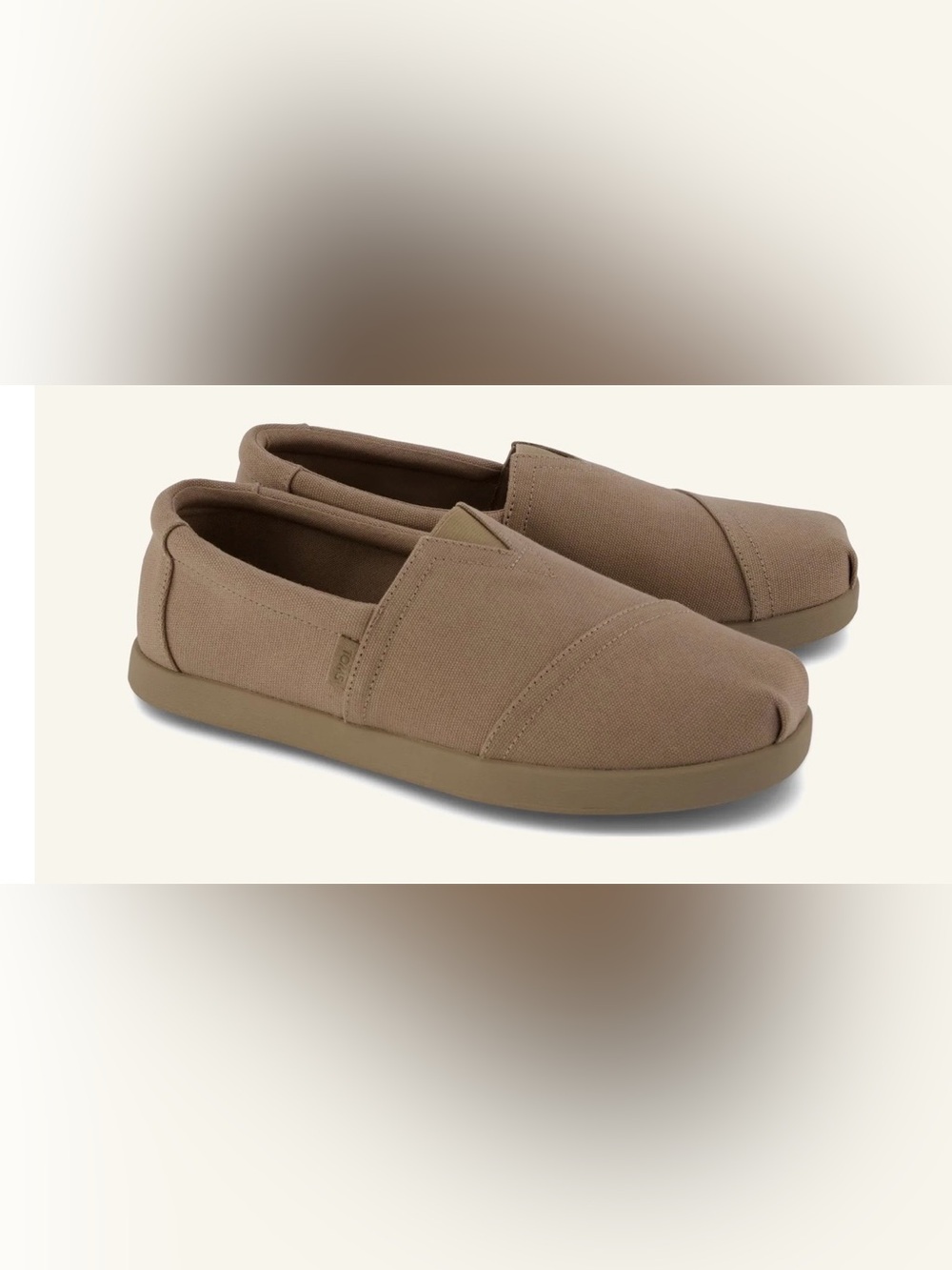 NWT - Toms Canvas Slip-On Shoes